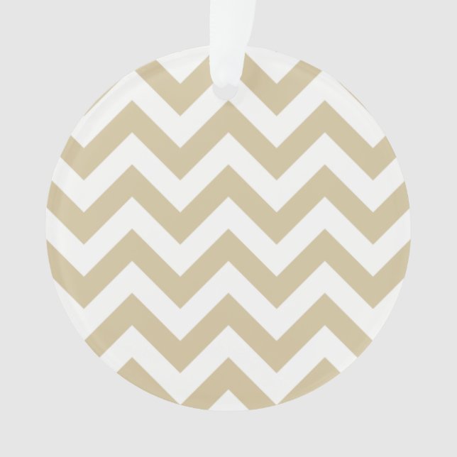Ornamento acrílico Trendy Chevron (Frente)