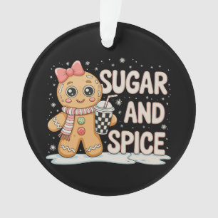 Ornamento Açúcar Tempero Biscoito de Gengibre Bougie Rosa Na