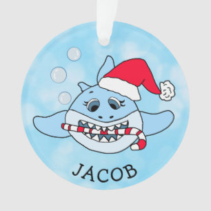 Ornamento Adicione o nome do seu filho a este Natal de Tubar