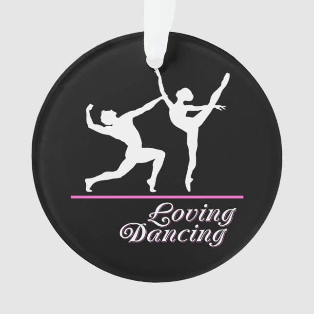 Ornamento Adorável dança (Frente)