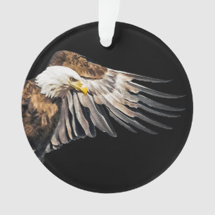 Ornamento Águia Careca na Ala