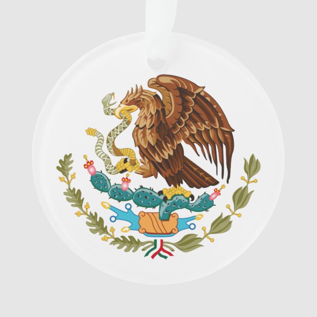 Ornamento águia mexicana (Frente)