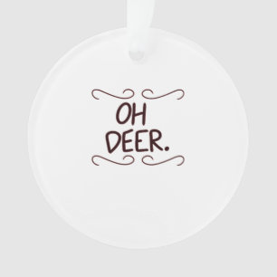 Ornamento Alastor Oh Deer Arte Criativo Design