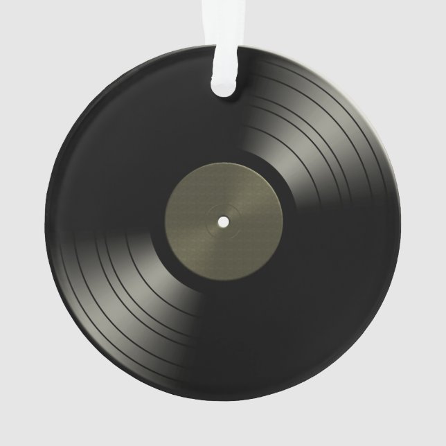 Ornamento Álbum gravado de vinil do rolo da rocha n (Verso)