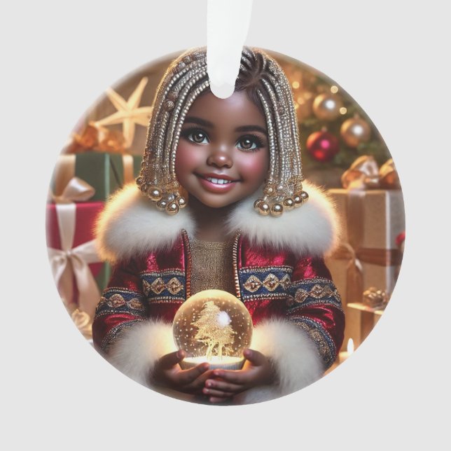 Ornamento Alegria de Natal (Frente)