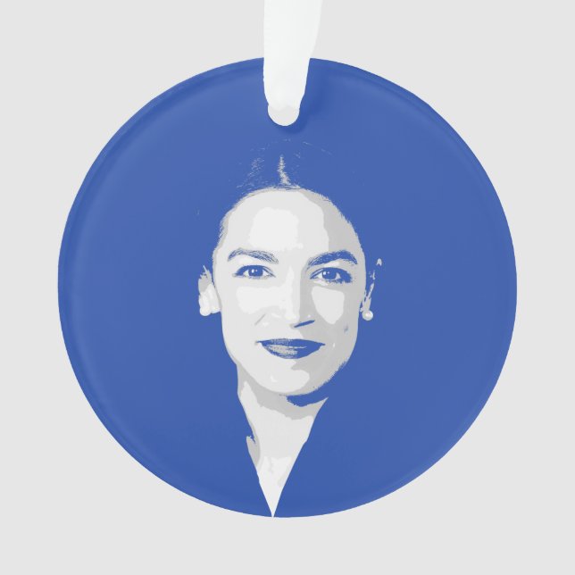 ORNAMENTO ALEXANDRIA OCASIO-CORTEZ (Frente)