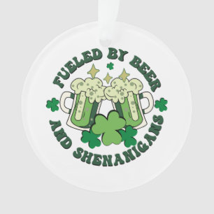 Ornamento Alimentado Por Cerveja E Travessuras
