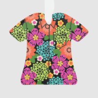 Allana Garden Havaiana Floral Aloha Camisa - Brigh