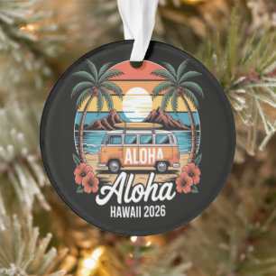 Ornamento Aloha Havaí 2026