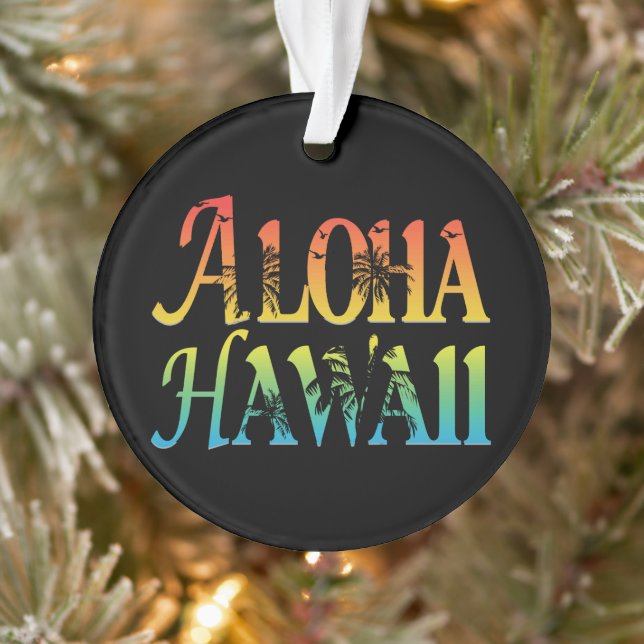 Ornamento Aloha Hawaii (Árvore)
