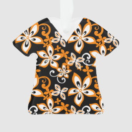 Ornamento ALOHA HAWAII (PRETO/LARANJA) Uniformes
