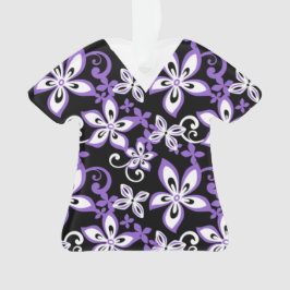 Ornamento ALOHA HAWAII (PRETO/LAVANDA) Uniformes