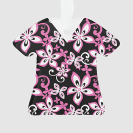 Ornamento ALOHA HAWAII (PRETO/ROSA) Uniformes