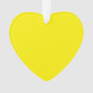 Ornamento Amarelo fluorescente