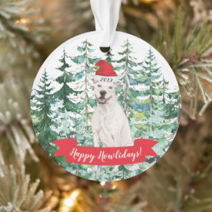 Ornamento American Staffordshire terrier Dog Christmas