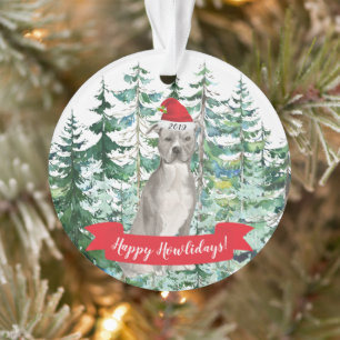 Ornamento American Staffordshire terrier Dog Christmas