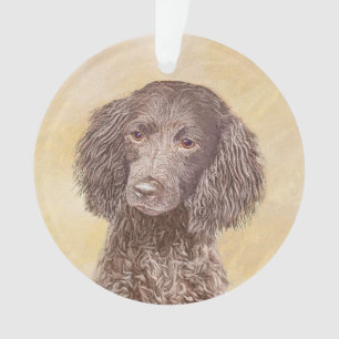 Ornamento American Water Spaniel Painting - Arte Original de