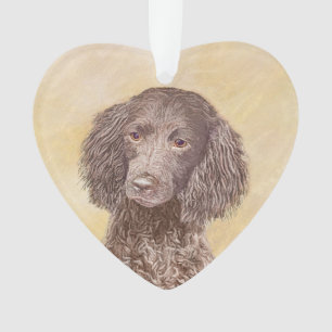 Ornamento American Water Spaniel Painting - Arte Original de