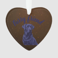 Amigo peludo personalizado cachorro meio 