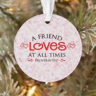 Ornamento Amigos Amor