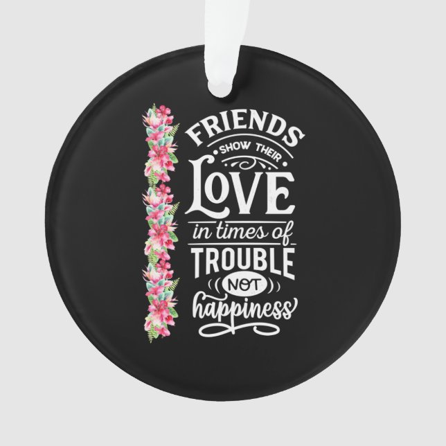 Ornamento Amigos Mostram Seu Amor (Frente)