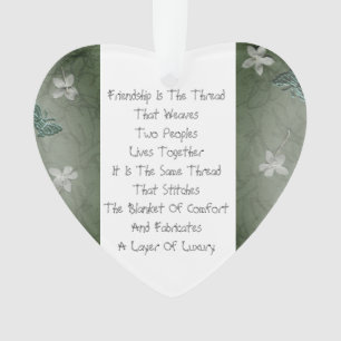 Ornamento Amizade É O Segmento
