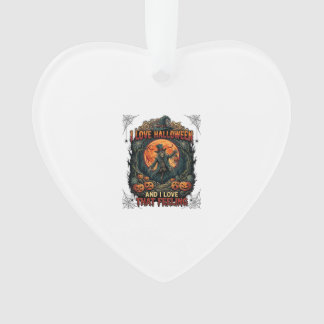 Ornamento Amor Abóbora Da Lua Cheia Espantalho Esqueleto De