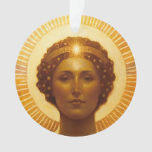 Anjo Dourado Brilhando ao Meio-Dia