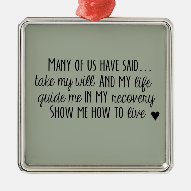 Ornamento anónimo da oração da etapa dos (Frente)