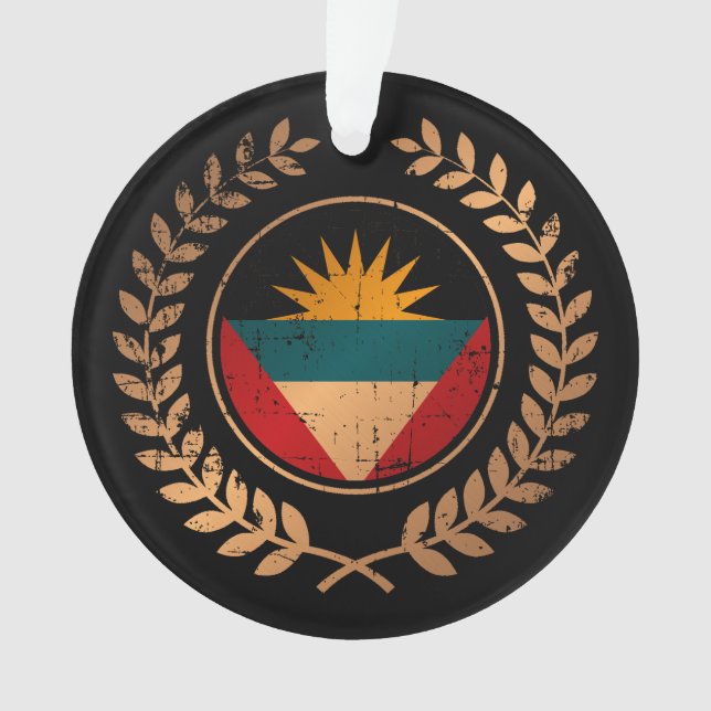 Ornamento Antígua e Barbuda (Frente)