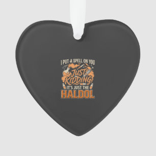 Ornamento Apenas Brincando Haldol Halloween Frasco de Poção