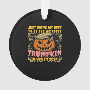Ornamento Apenas Fazendo O Meu Para O Mais Estranho Trumpkin