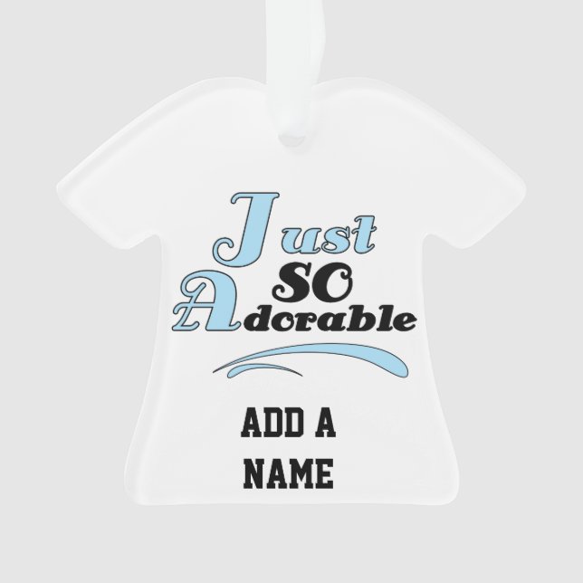 Ornamento Apenas tão adorável (Frente)