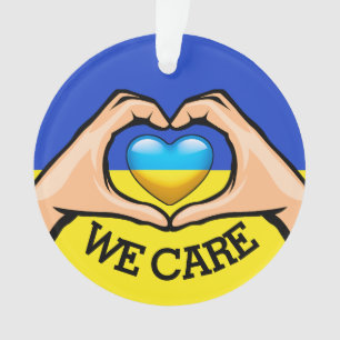 Ornamento Apoiar a Ucrânia