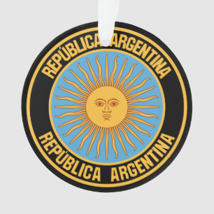 Ornamento Argentina Round Emblem