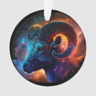 Ornamento Aries Sinal de Estrela Zodiac - Sem Texto - Orname