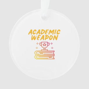 Ornamento Arma Acadêmica - Inspiração Superdimensionada