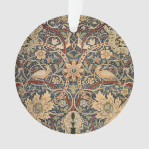 Ornamento Arte de Pássaros Vintage William Morris Bullerswoo