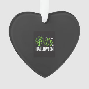 Ornamento Árvore Assustadora do Halloween com Morcegos em Ve