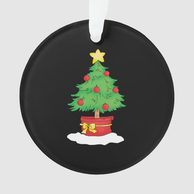 Ornamento Árvore de Natal (Frente)