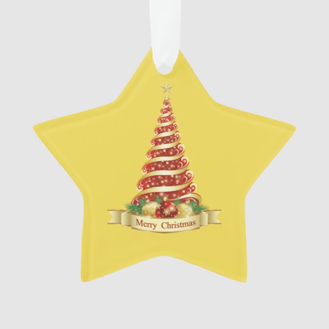 Ornamento árvore de Natal (Frente)