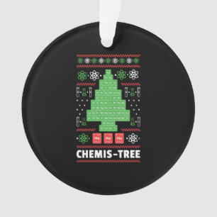 Ornamento Árvore De Natal Com Química