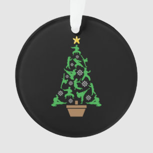 Ornamento Árvore de Natal de Artes Marciais Femininas - Garo