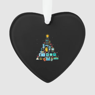 Ornamento Árvore de Natal de Elétrico Engraçado