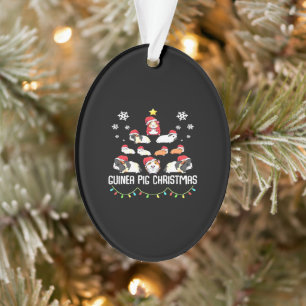 Ornamento Árvore de Natal do Suíno Lover De Porcos Engraça