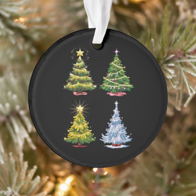 Ornamento Árvore Verde Natal Férias de Inverno (Árvore)