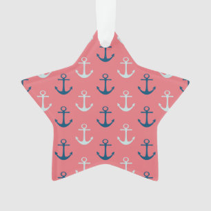 Ornamento As âncoras do navio em aumentaram