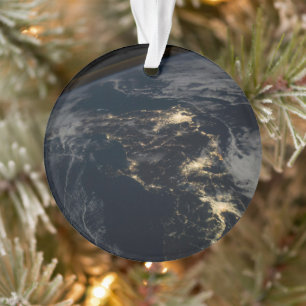 Ornamento As Luzes Da Cidade Do Japão À Noite.