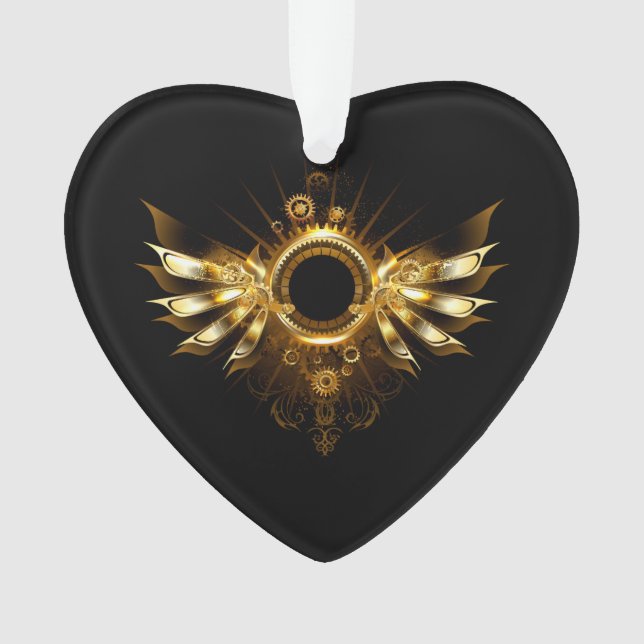 Ornamento Asas steampunk (Frente)