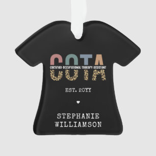 Ornamento Assistente de Terapêutica Ocupacional Certificada